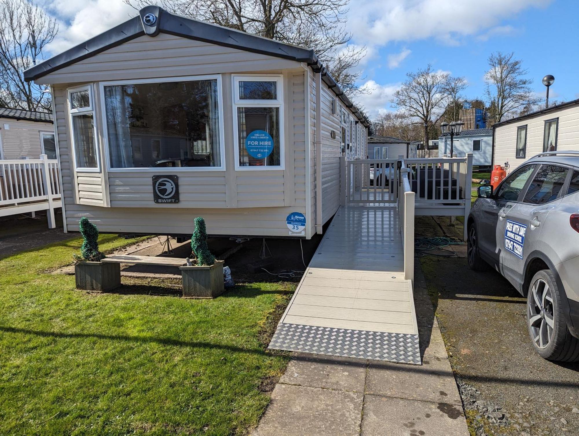 Haggerston Castle 3 Bedroom Deluxe Holiday Home Cheswick  外观 照片